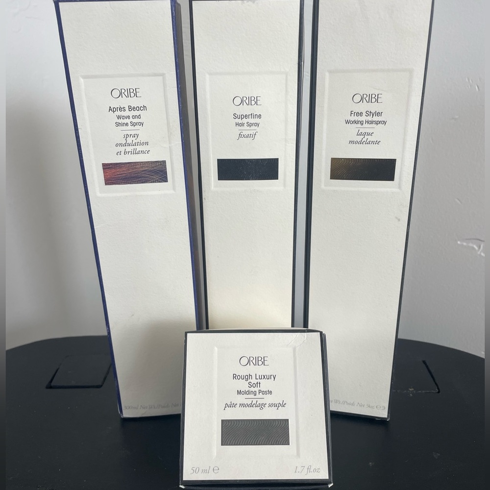 Oribe 4 pack - Apres Beach, Superfine, Freestyler and Rough Luxury Soft